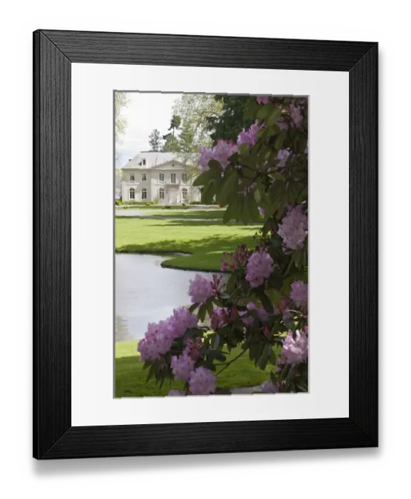 Framed Print : USA, WA, Bainbridge Island. Bloedel Reserve has hiking trails through its 250 acres Framed Print : USA, WA, Bainbridge Island. Bloedel Reserve has hiking trails through its 250 acres
