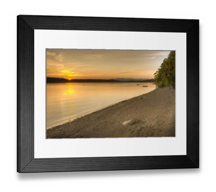 Framed Print : Sunset. Olympic Peninsula, Washington, US Framed Print : Sunset. Olympic Peninsula, Washington, US