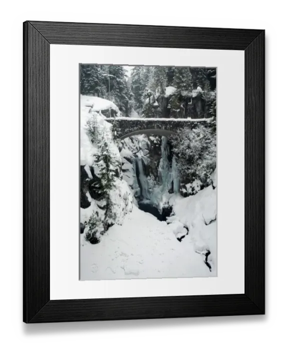 Framed Print : Christine Falls, Mount Rainier National Park, Washington. US Framed Print : Christine Falls, Mount Rainier National Park, Washington. US