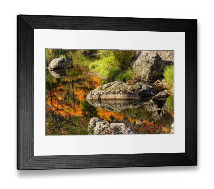 Framed Print : Fall Fire Orange Red Colors Reflection Wenatchee River Reflections Stevens Pass Leavenworth Framed Print : Fall Fire Orange Red Colors Reflection Wenatchee River Reflections Stevens Pass Leavenworth