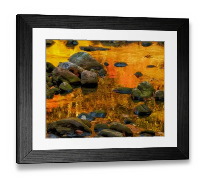 Framed Print : USA, West Virginia, Davis. Autumn reflections on pond Framed Print : USA, West Virginia, Davis. Autumn reflections on pond