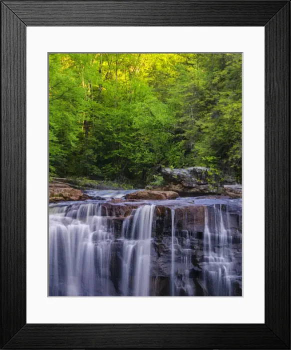 Framed Print : USA, West Virginia, Davis, Blackwater Falls