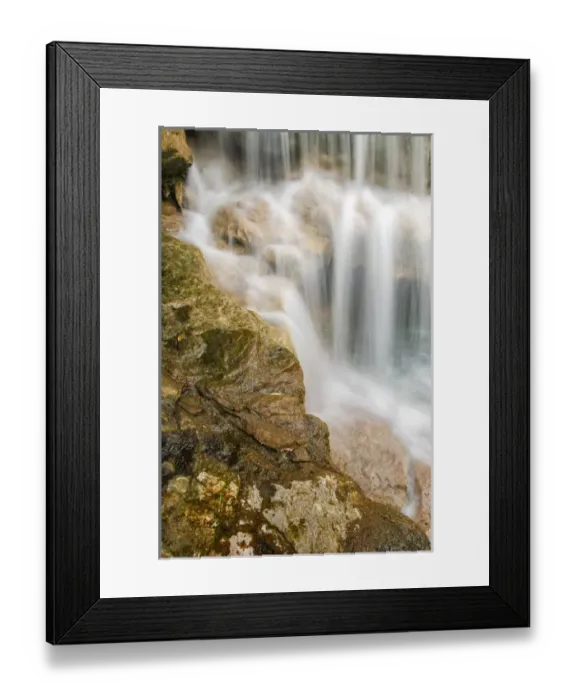 Framed Print : USA, West Virgina, Thomas. Close-up of Douglas Falls Framed Print : USA, West Virgina, Thomas. Close-up of Douglas Falls