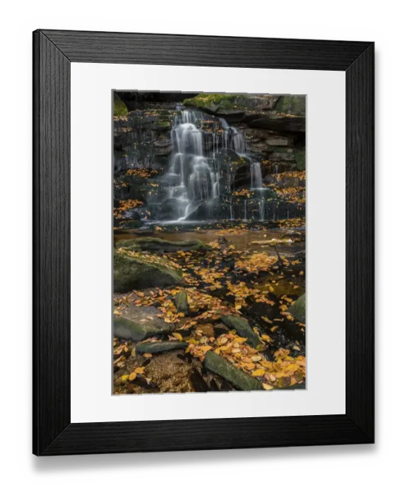 Framed Print : USA, West Virginia, Blackwater Falls State Park