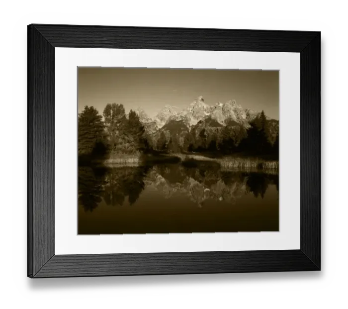 Framed Print : USA, Wyoming, Grand Teton National Park, View of Teton range with Snake River Framed Print : USA, Wyoming, Grand Teton National Park, View of Teton range with Snake River