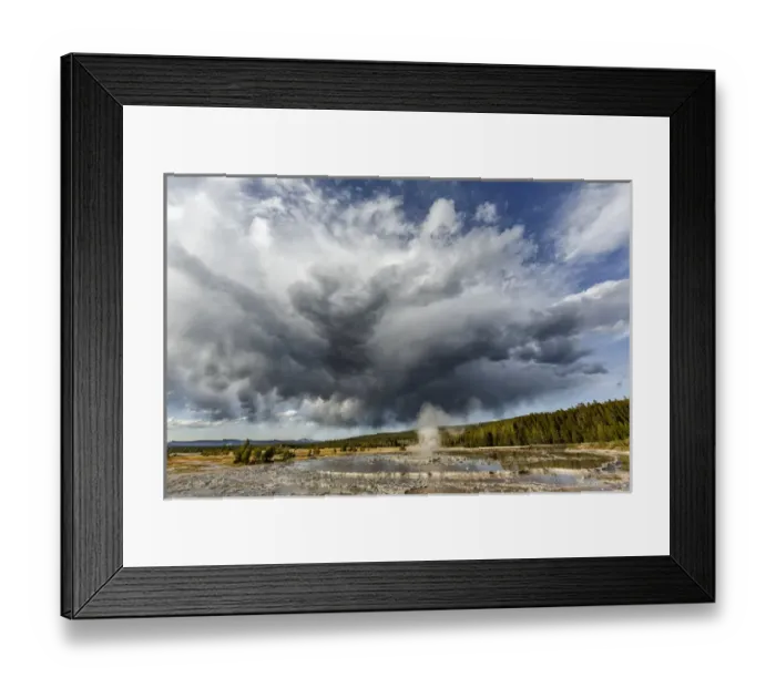 Framed Print : Great Fountain Geyser, Lower Geyser Basin, Yellowstone National Park, Wyoming / Montana Framed Print : Great Fountain Geyser, Lower Geyser Basin, Yellowstone National Park, Wyoming / Montana