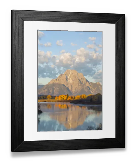 Framed Print : USA, Wyoming, Grand Teton National Park, Mt