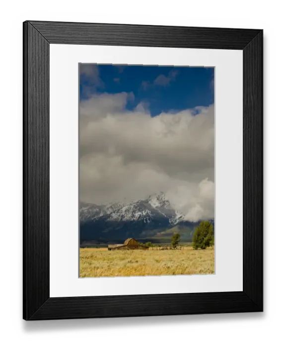 Framed Print : Moulton Barn, Mormon Row, Antelope Flats Road, Grand Teton National Park, Wyoming Framed Print : Moulton Barn, Mormon Row, Antelope Flats Road, Grand Teton National Park, Wyoming