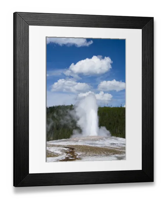 Framed Print : Eruption, Old Faithful, Upper Geyser Basin, Yellowstone National Park, Wyoming, USA Framed Print : Eruption, Old Faithful, Upper Geyser Basin, Yellowstone National Park, Wyoming, USA