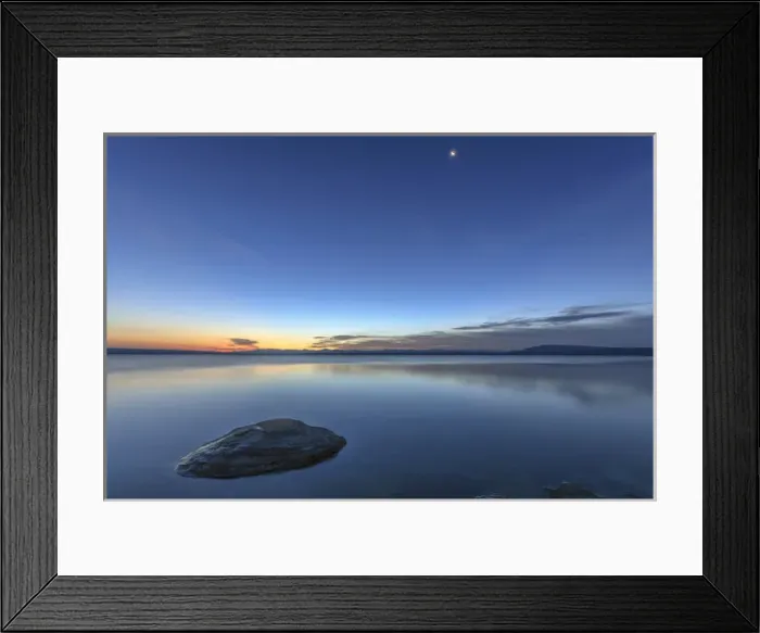Framed Print : Sunrise and Moon setting over Yellowstone Lake. Yellowstone National Park. Wyoming Framed Print : Sunrise and Moon setting over Yellowstone Lake. Yellowstone National Park. Wyoming