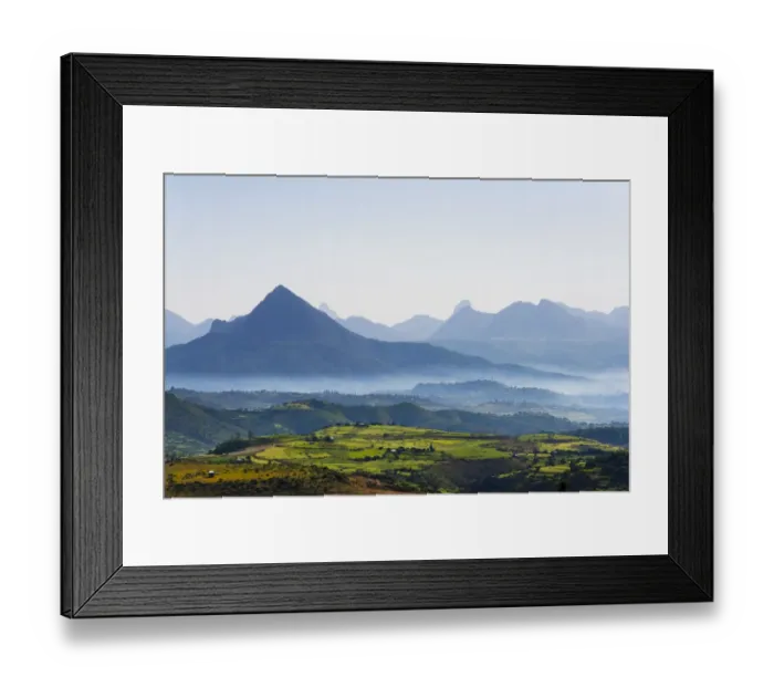Framed Print : Landscape of mountain, between Aksum and Mekele, Ethiopia Framed Print : Landscape of mountain, between Aksum and Mekele, Ethiopia