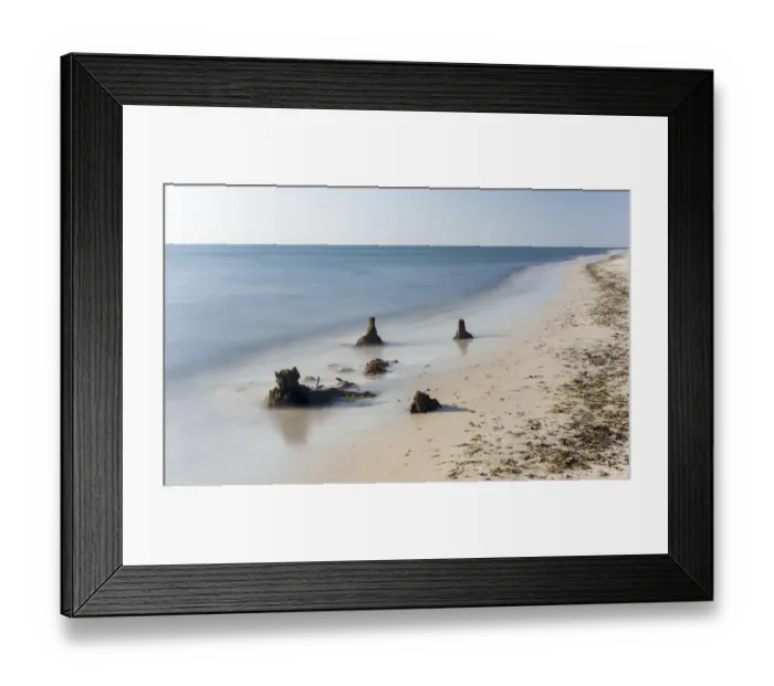 Framed Print : The Weststrand (western beach) on the Darss Peninsula Framed Print : The Weststrand (western beach) on the Darss Peninsula