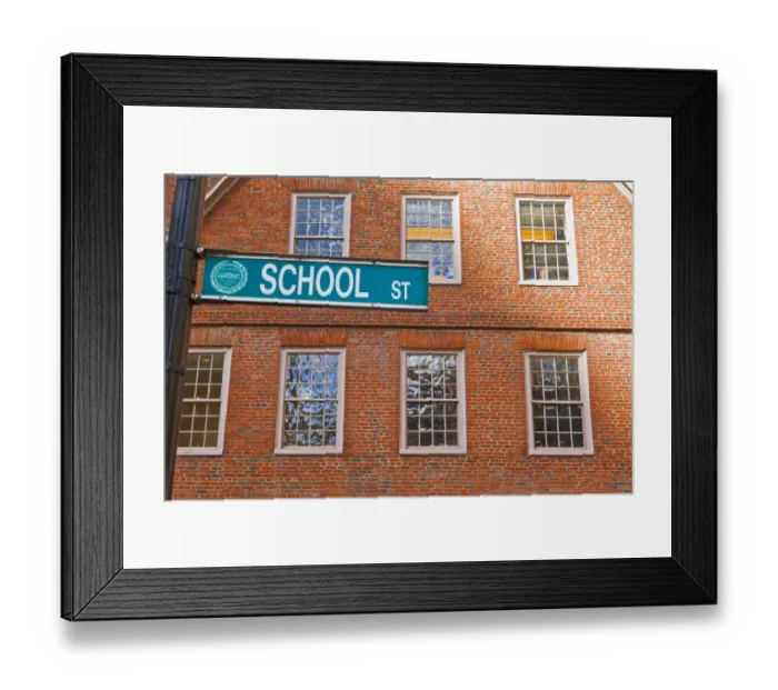 Framed Print : The Old Corner Bookstore on School street, Freedom Trail, Boston, Masszachusetts USA Framed Print : The Old Corner Bookstore on School street, Freedom Trail, Boston, Masszachusetts USA