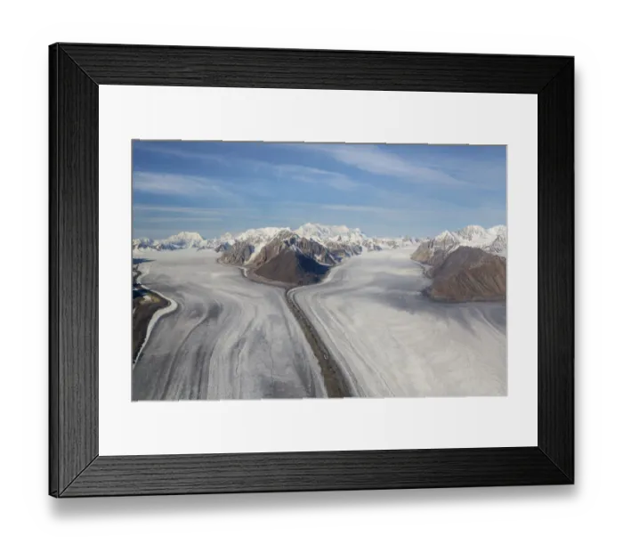 Framed Print : Canada, Yukon Territory, Kluane National Park. St. Elias Mountains and Kaskawulsh Glacier Framed Print : Canada, Yukon Territory, Kluane National Park. St. Elias Mountains and Kaskawulsh Glacier
