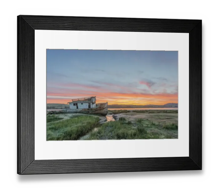 Framed Print : USA, CA, Point Reyes National Seashore, Shipwreck Sunrise Framed Print : USA, CA, Point Reyes National Seashore, Shipwreck Sunrise