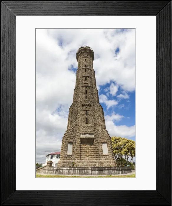 Framed Print : New Zealand, North Island, Wanganui, Durie Hill Tower