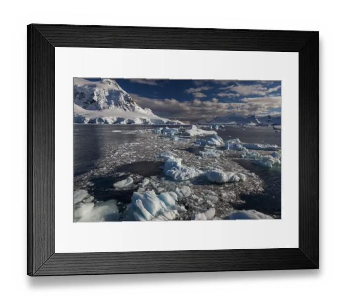 Framed Print : Antarctic Peninsula, Antarctica Framed Print : Antarctic Peninsula, Antarctica