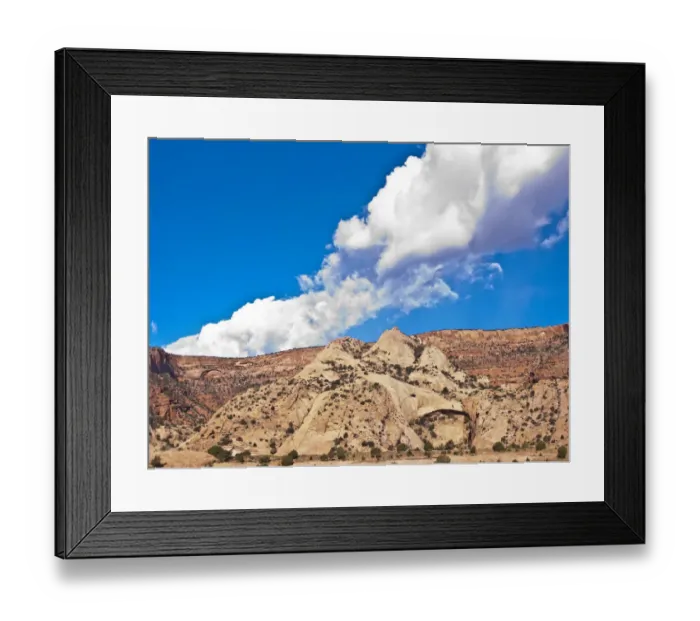 Framed Print : North America, USA, Arizona, Scenic Vistas along Arizona Highway 98