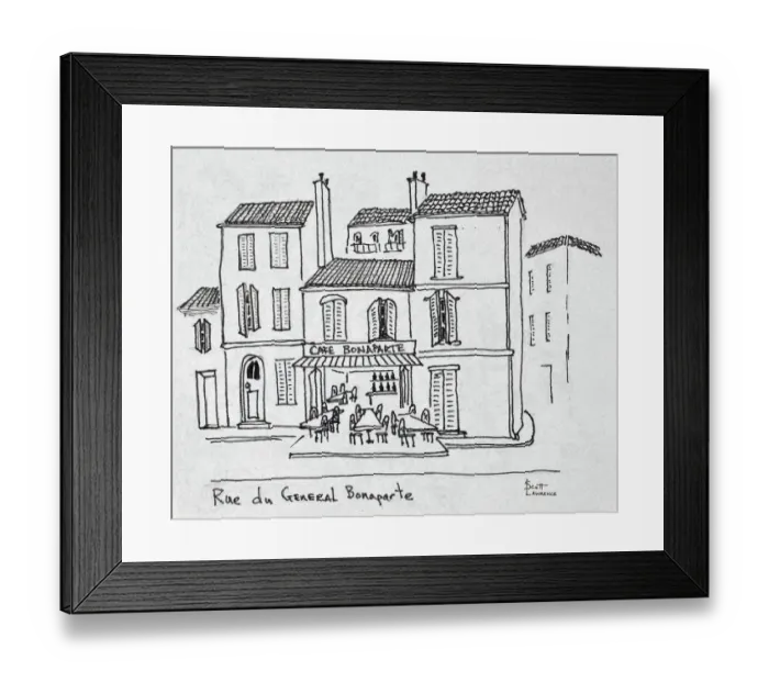 Framed Print : Artwork by Scott Lawrence Framed Print : Artwork by Scott Lawrence