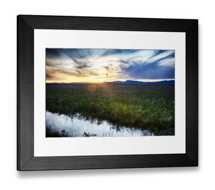 Framed Print : North America; USA; Idaho; Fairfield; Camas Prairie; Sunset in the Camas Prairie Framed Print : North America; USA; Idaho; Fairfield; Camas Prairie; Sunset in the Camas Prairie