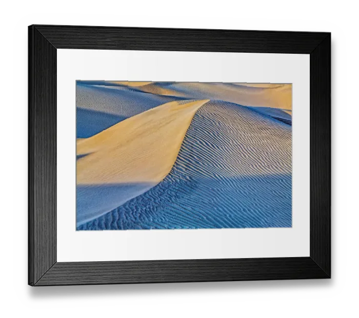 Framed Print : Biship; California; Death Valley; Death Valley National Park; Sand Dunes; USA