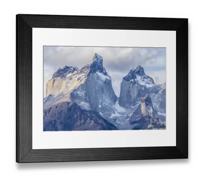 Framed Print : South America, Chile, Patagonia. The Horns mountains Framed Print : South America, Chile, Patagonia. The Horns mountains