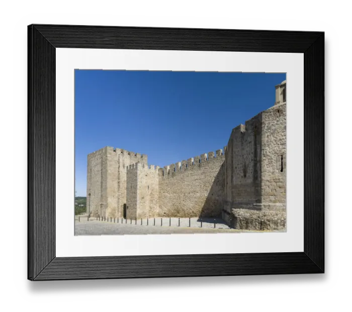 Framed Print : The castle. Elvas in the Alentejo close to the spanish border Framed Print : The castle. Elvas in the Alentejo close to the spanish border