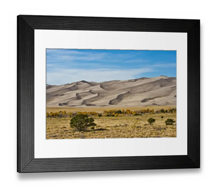 Framed Print : North America, USA, Colorado, Alamosa, Great Sand Dunes National Park and Preserve Framed Print : North America, USA, Colorado, Alamosa, Great Sand Dunes National Park and Preserve