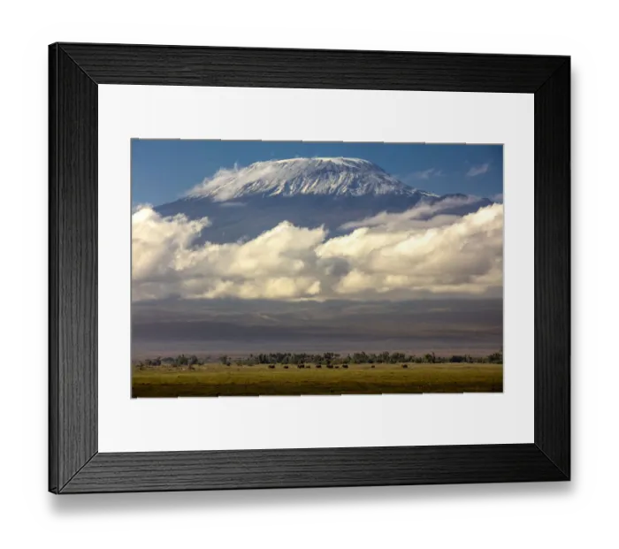 Framed Print : Amboseli National Park, Kenya Framed Print : Amboseli National Park, Kenya