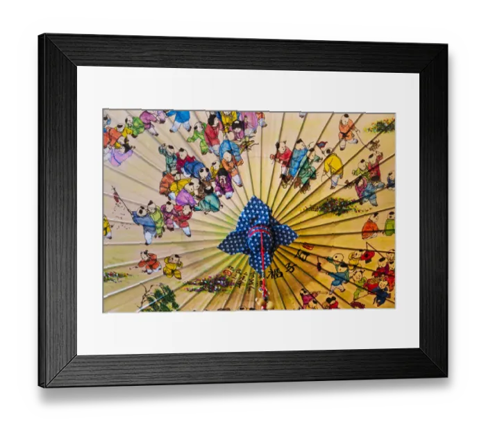 Framed Print : Hand made paper umbrella, Meinong, Taiwan Framed Print : Hand made paper umbrella, Meinong, Taiwan