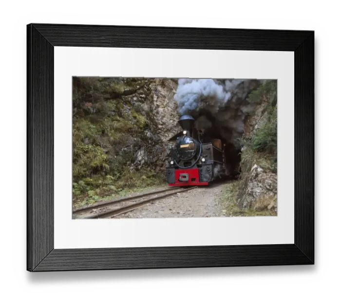 Framed Print : Europe, Romania, Viseu de Sus. Carpathian Forest Steam train. Vaser Valley Railway Framed Print : Europe, Romania, Viseu de Sus. Carpathian Forest Steam train. Vaser Valley Railway