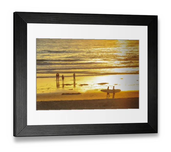 Framed Print : Pacific Beach sunset, San Diego, CA, USA Framed Print : Pacific Beach sunset, San Diego, CA, USA