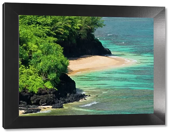 Hideaways Beach, Princeville, Island of Kauai, Hawaii USA