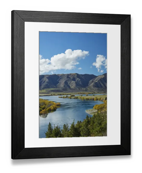 Framed Print : Fishermans Bend, Lake Waitaki, Waitaki Valley, North Otago, South Island, New Zealand Framed Print : Fishermans Bend, Lake Waitaki, Waitaki Valley, North Otago, South Island, New Zealand
