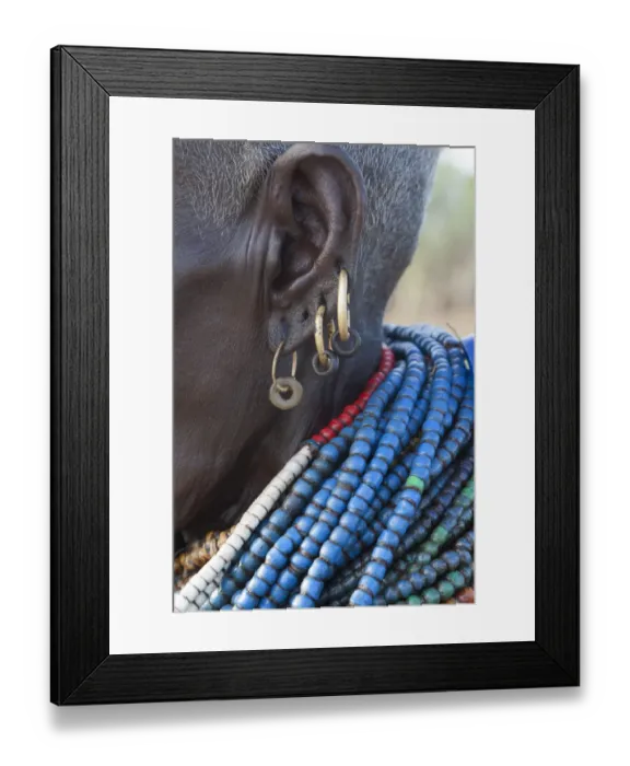 Framed Print : Africa, Ethiopia, Southern Omo Valley, Nyangaton Tribe Framed Print : Africa, Ethiopia, Southern Omo Valley, Nyangaton Tribe