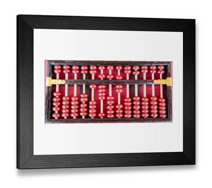 Framed Print : USA, Arizona, Phoenix. Chinese abacus close-up Framed Print : USA, Arizona, Phoenix. Chinese abacus close-up