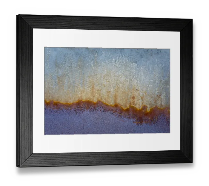 Framed Print : USA, California, Carrizo Plain National Monument. Abstract patterns on old farm machinery