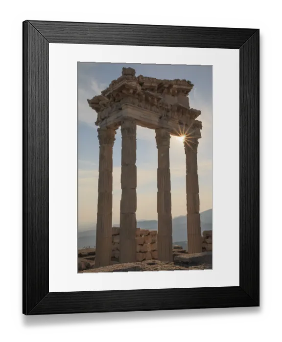 Framed Print : Turkey, Izmir Province, Bergama, Pergamon Framed Print : Turkey, Izmir Province, Bergama, Pergamon