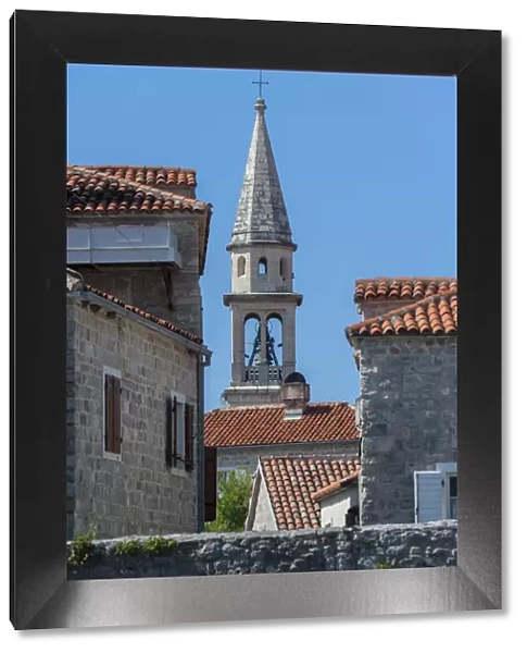 St. Johns Church, Old Town, Budva, Montenegro, Europe