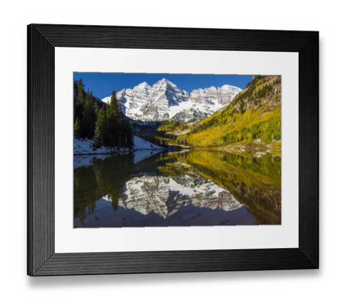 Framed Print : USA, Colorado, Maroon Bells Framed Print : USA, Colorado, Maroon Bells