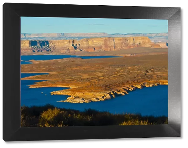 North America, USA, Arizona, Page, Lake Powell Vistas, From Wahweap Overlook