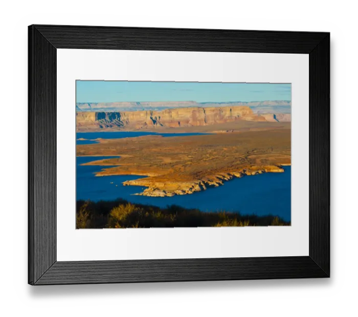 Framed Print : North America, USA, Arizona, Page, Lake Powell Vistas, From Wahweap Overlook Framed Print : North America, USA, Arizona, Page, Lake Powell Vistas, From Wahweap Overlook