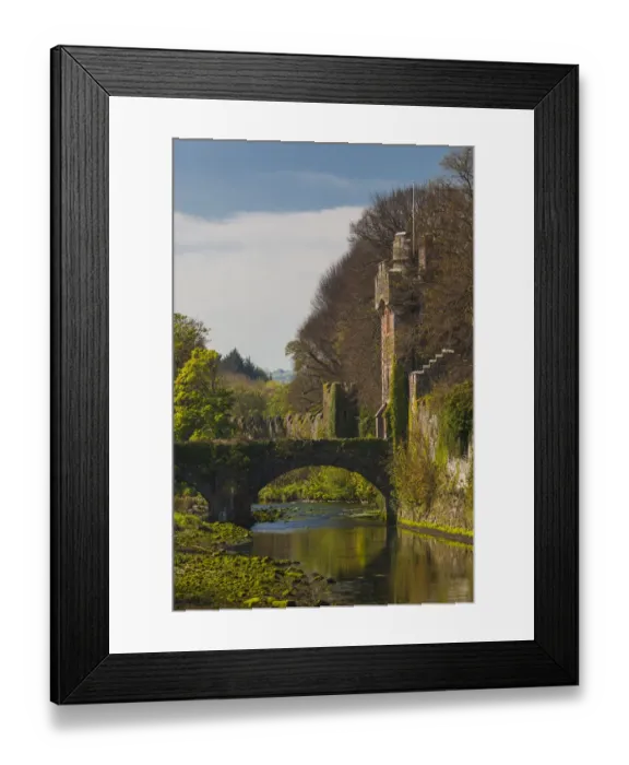 Framed Print : UK, Northern Ireland, County Antrim, Glenarm, Barbican Gate, entrance to Glenarm Castle