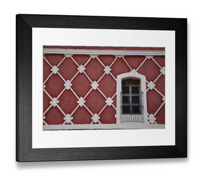 Framed Print : Mexico, Bernal, Window Framed Print : Mexico, Bernal, Window