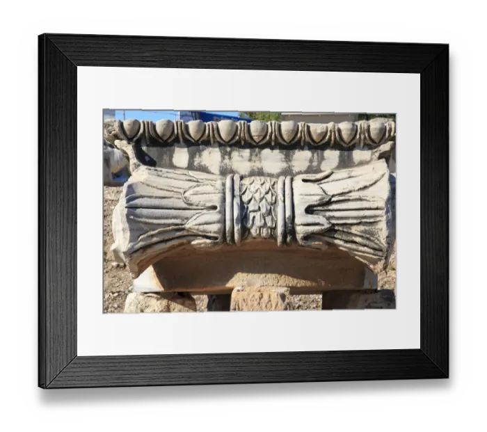 Framed Print : Turkey, west coast, Didyma, a sacred site of the ancient world. Its Temple of Apollo