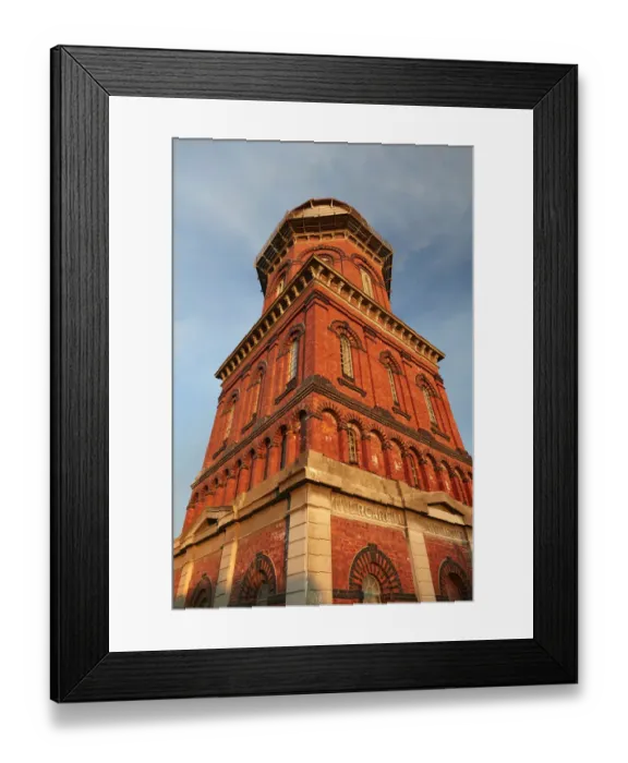 Framed Print : Historic Water Tower (1889), Invercargill, Southland, South Island, New Zealand