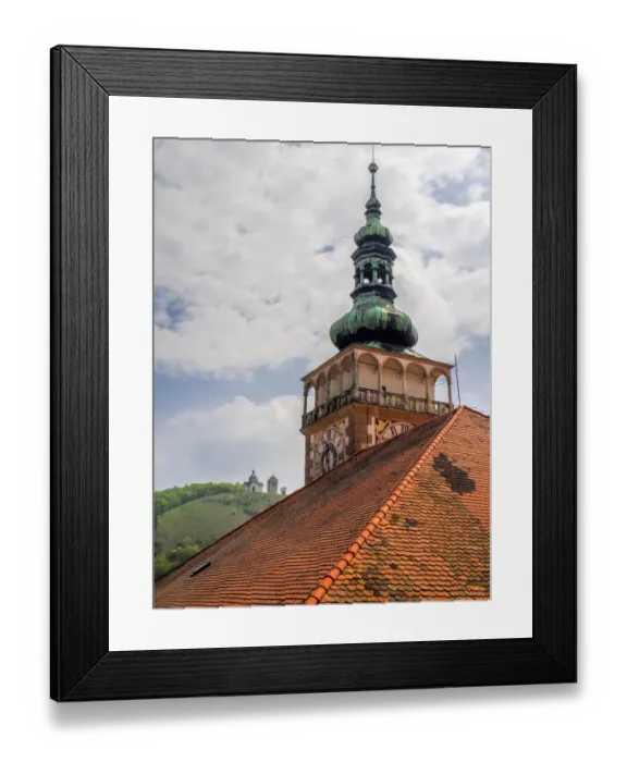 Framed Print : Europe, Czech Republic, South Moravia, Mikulov Framed Print : Europe, Czech Republic, South Moravia, Mikulov