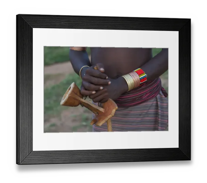 Framed Print : Africa, Ethiopia, Omo River Valley, South Omo, Hamer tribe Framed Print : Africa, Ethiopia, Omo River Valley, South Omo, Hamer tribe