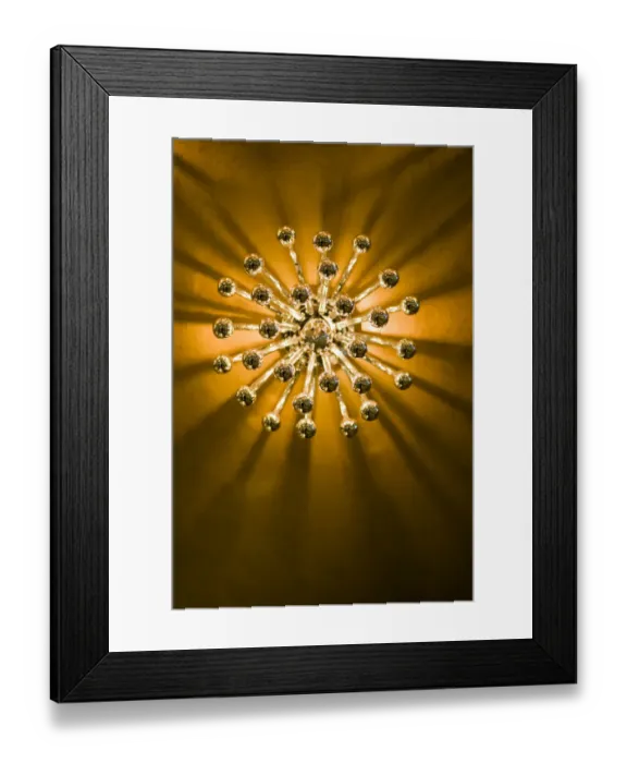 Framed Print : Netherlands, Amsterdam, cafe lamps