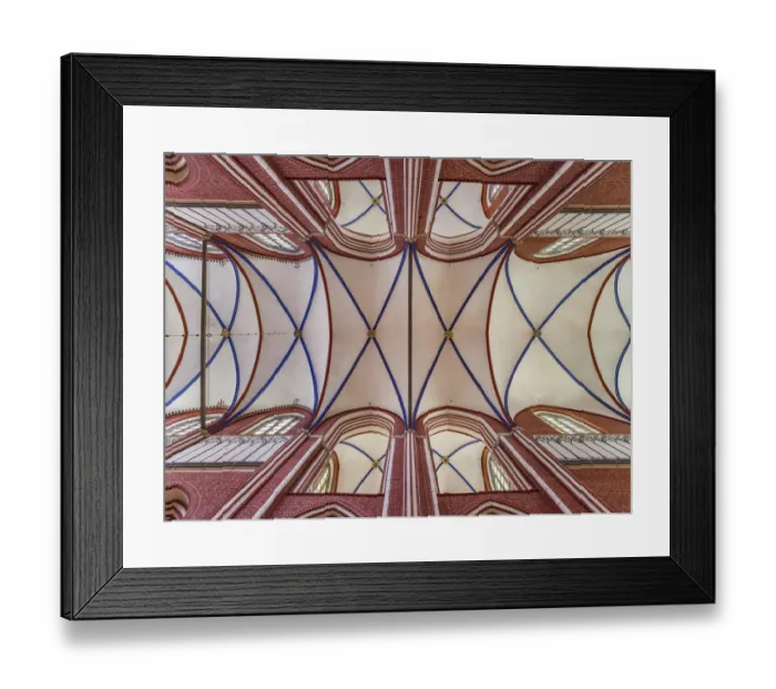 Framed Print : The minster in Bad Doberan near Rostock. A masterpiece build in north german brick Framed Print : The minster in Bad Doberan near Rostock. A masterpiece build in north german brick